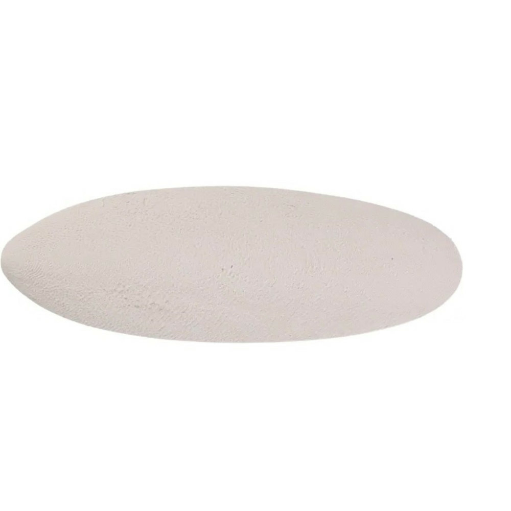 Un os de seiche blanc 23 cm avec support pour oiseaux