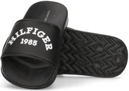 Tommy Hilfiger Badslippers LOGO POOL SLIDE zomerschoen badschoen poolslides met grote merkopdruk