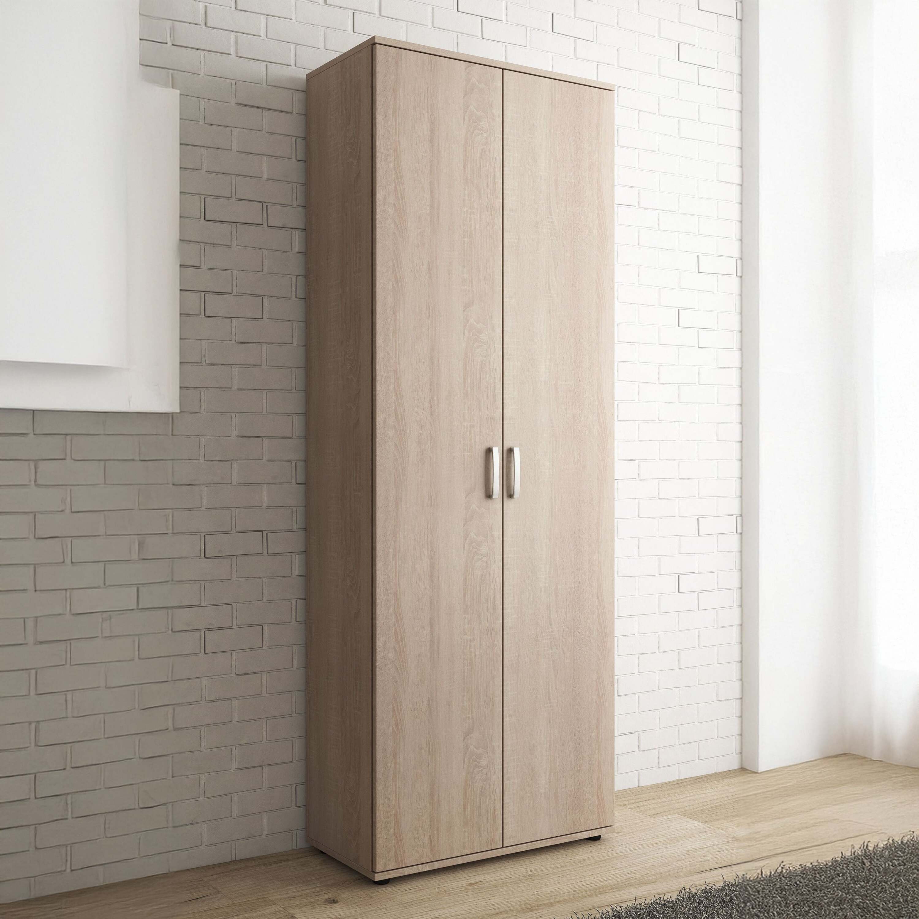 Meubella - Schoenenkast Odette - Licht eiken - 70 cm