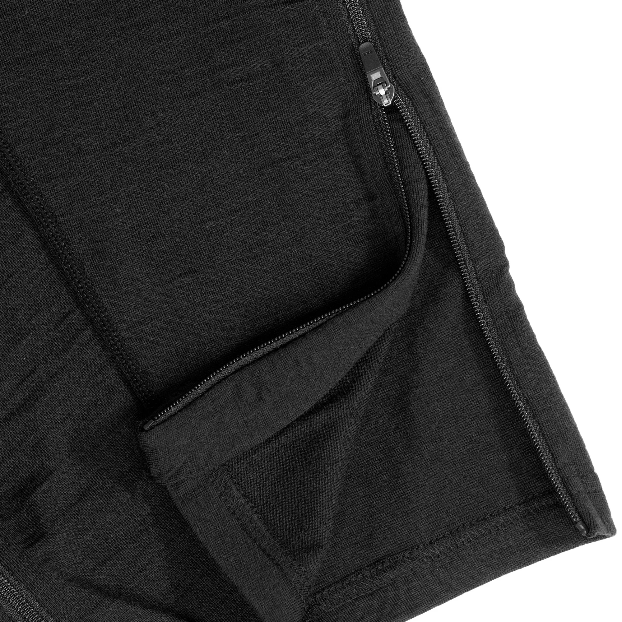 Gridarmor Merino Undertøy Zip Longs Men Black Beauty