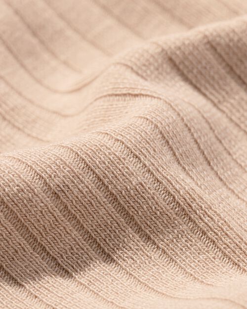 body évolutif bambou côtelé extensible - 2 pièces marron