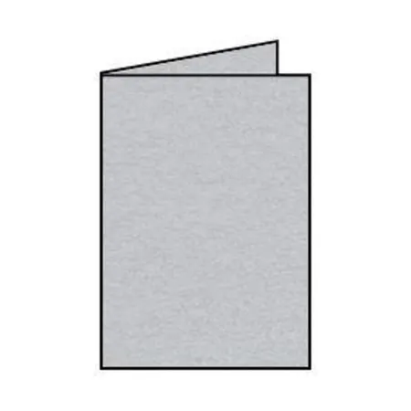 Rössler Coloretti Karten, B6, hd, Pergamentpapier, wolkengrau, 5 Stück