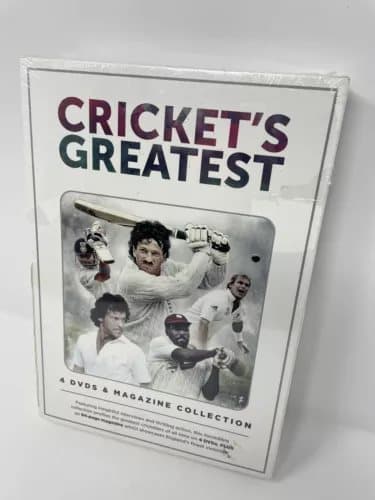 Cricket's Greatest | 4 DVDs And; 84 Page Magazine Collection | / Region 2 (Brand New)