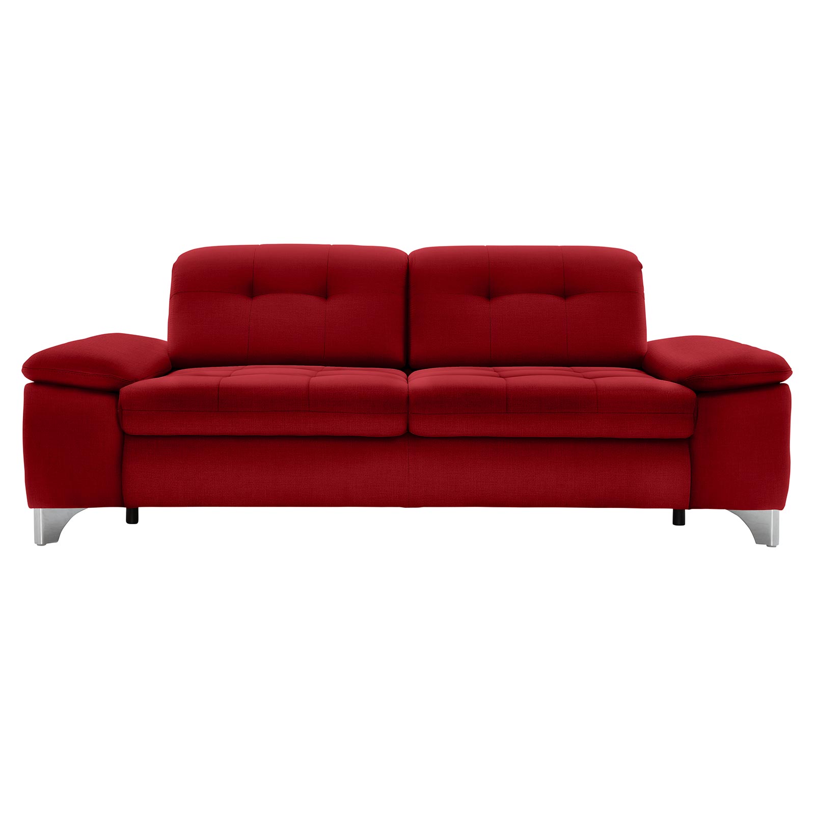 polsterpower 3-Sitzer-Sofa - Miro bordeaux - Basismodell