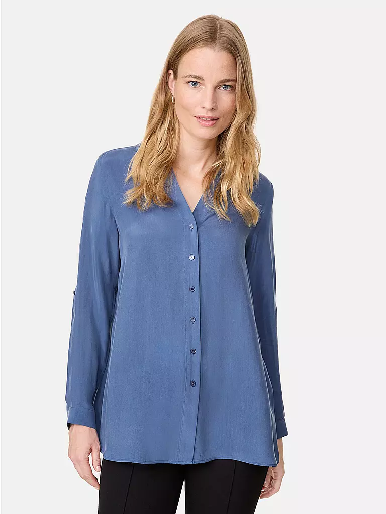 GERRY WEBER Bluse blau