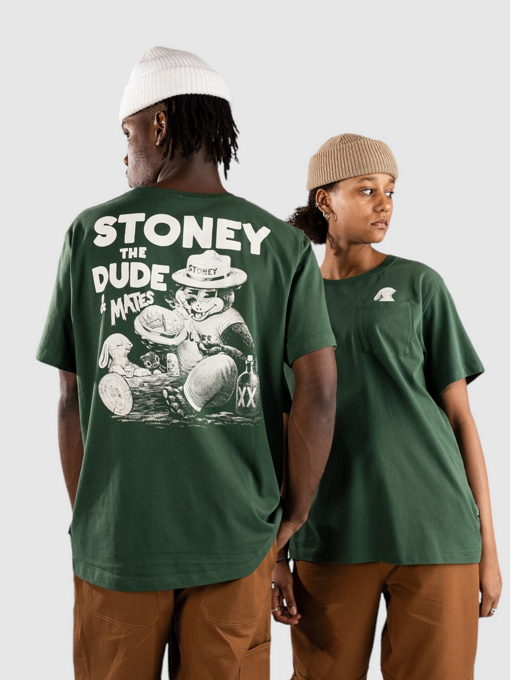 The Dudes Mates T-Shirt bottle green