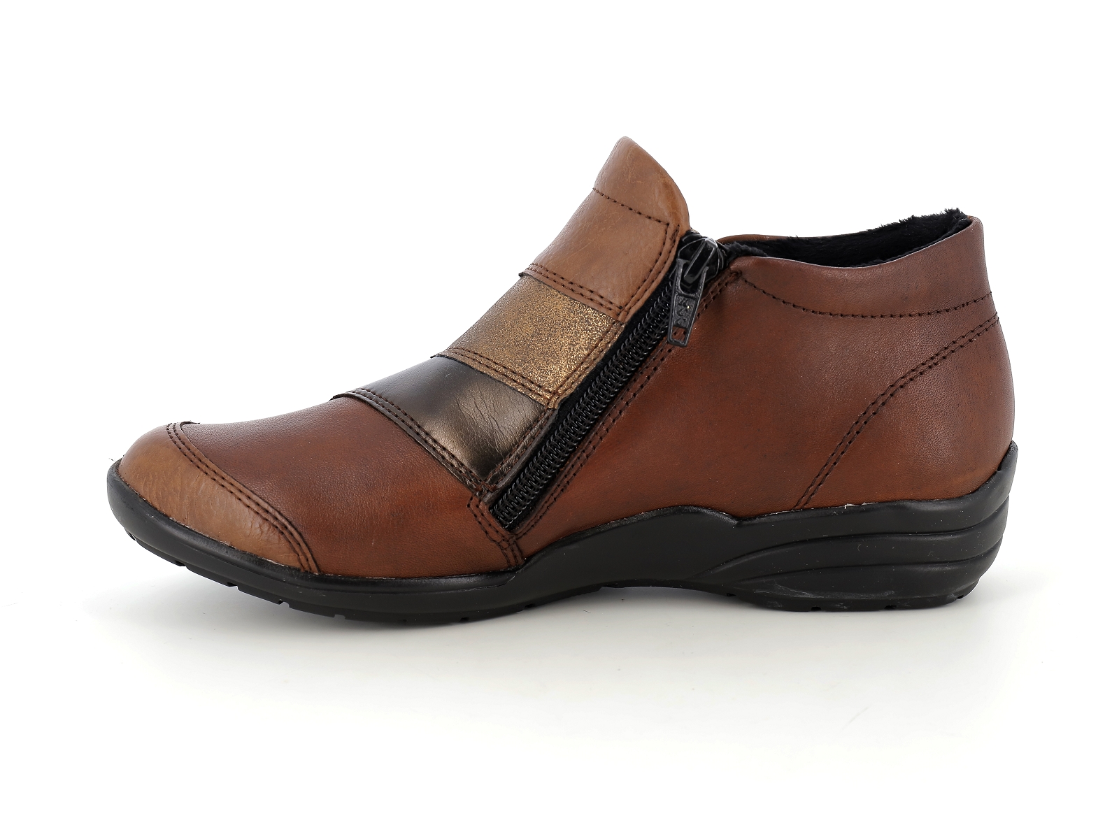 Remonte-R7678 Cuir Marron Foncé