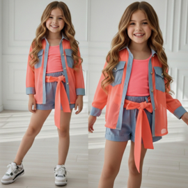 Sunset denim set (verzenddatum 27 feb)