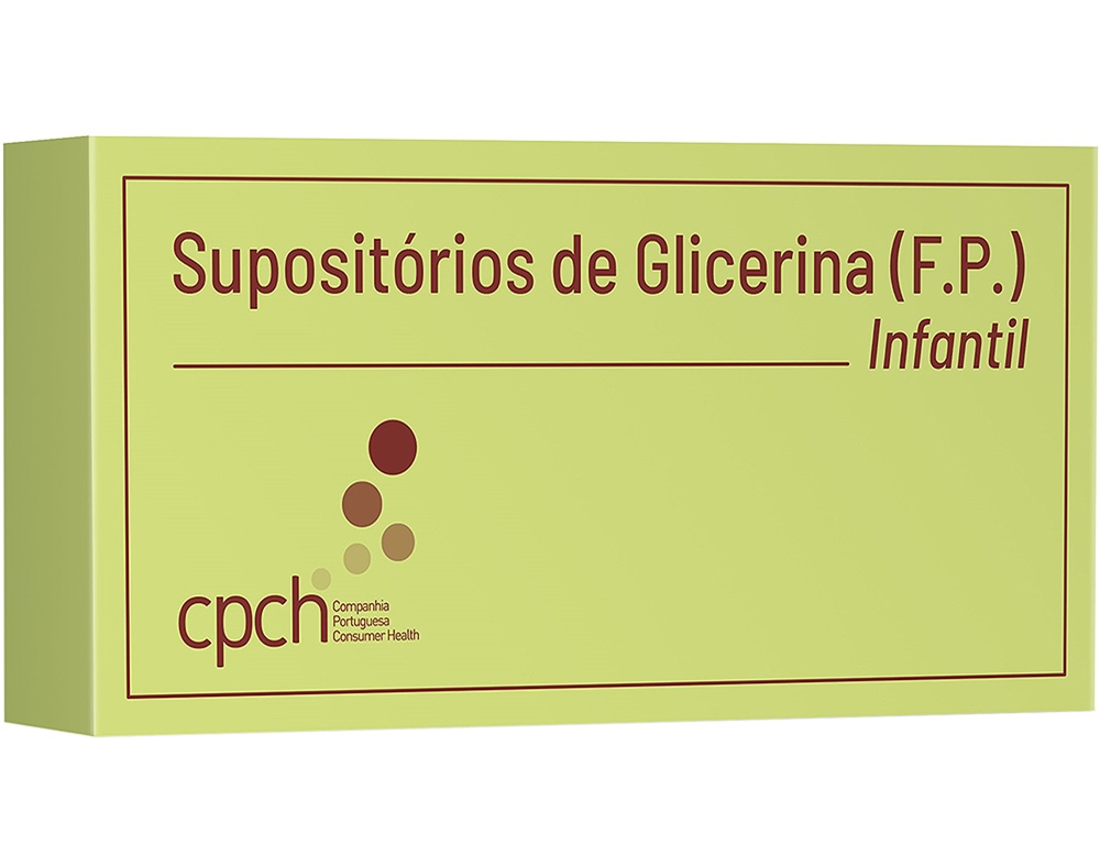 SUPOSITÓRIOS CPCH GLICERINA INFANTIL 12UN