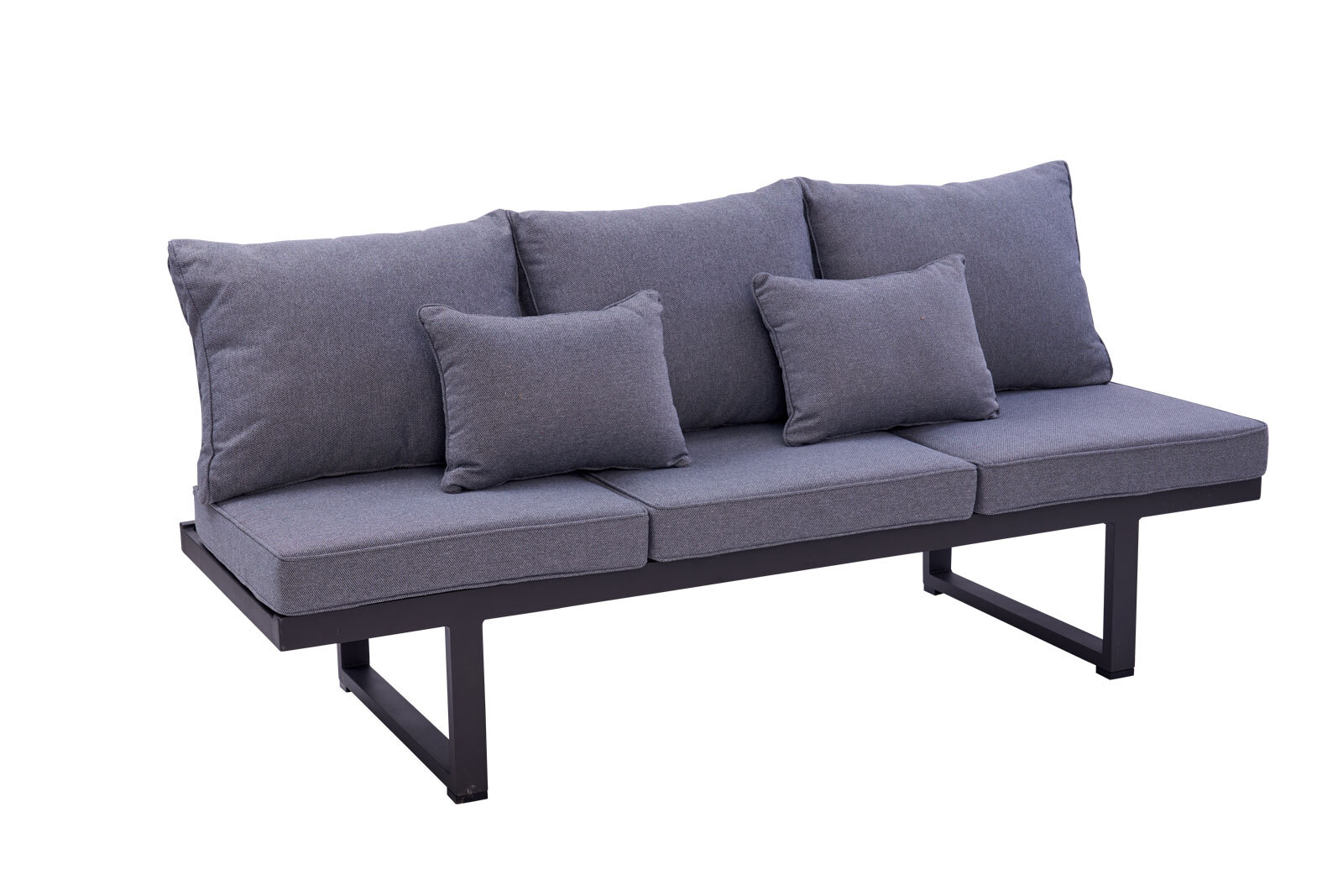 Garden FLAIR Gartensofa LINA anthrazit /grau