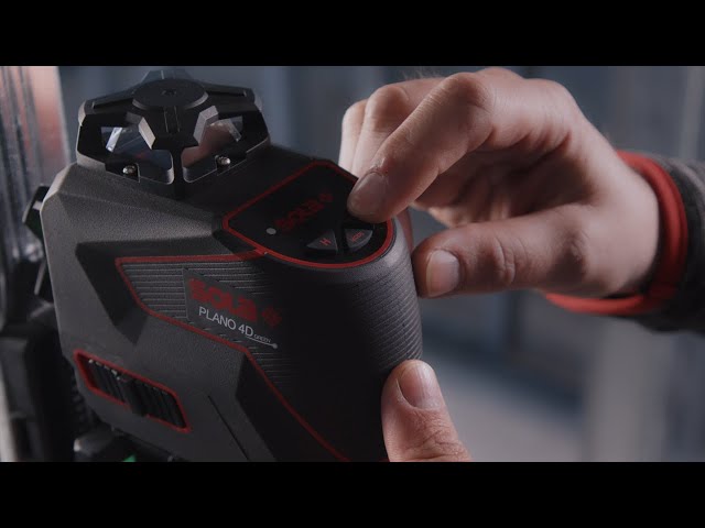 Sola PLANO 3D Green 360° Kruislijnlaser in koffer - Groen