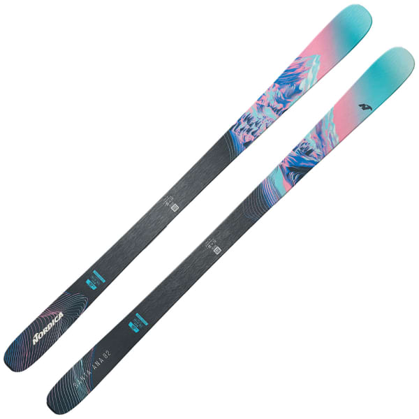 Ski NORDICA SANTA ANA 82 BLUE CLAIR/CORAIL/BLUE NUIT