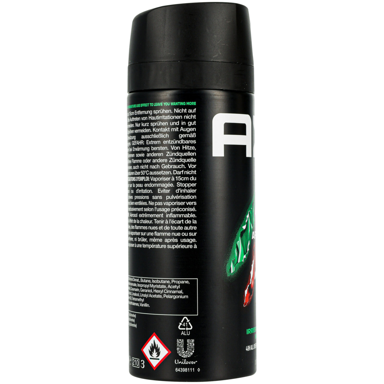 Axe Men Deo Spray Africa ohne Alu