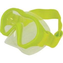 Masque de plongée junior 'MAUI', jaune