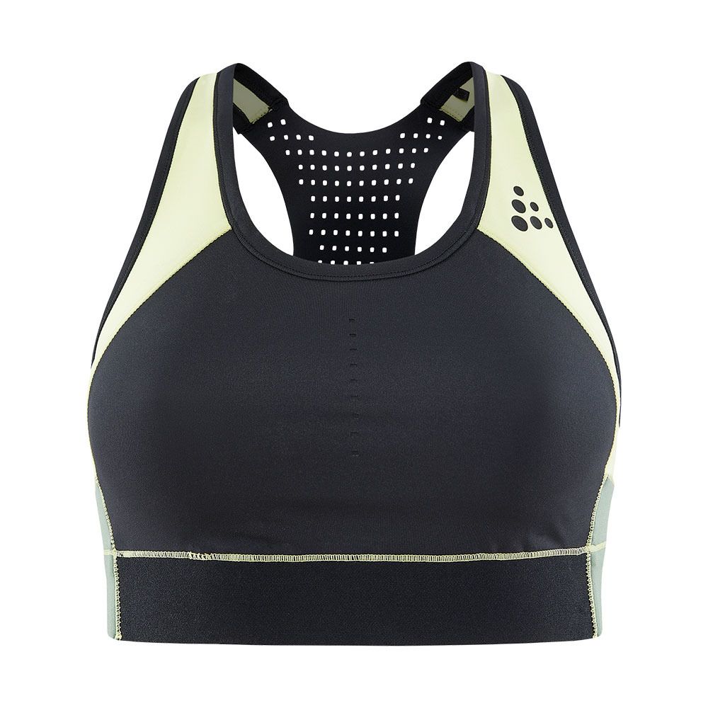 Craft PRO CHARGE BLOCKED - Brassière Femme giallo/black