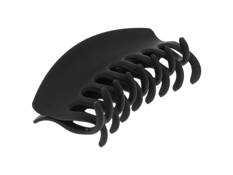 Parsa Beauty Haarklemme gross, matt, Schwarz 1 Stück Stilvolle Clips für jeden Look