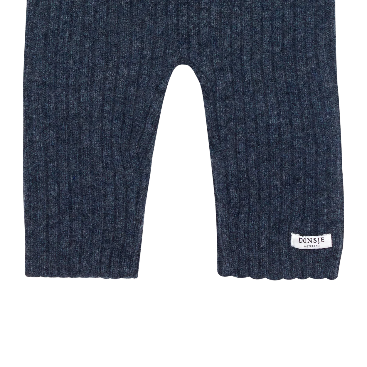 Olle Merino Wool Trousers | Night Blue Melange