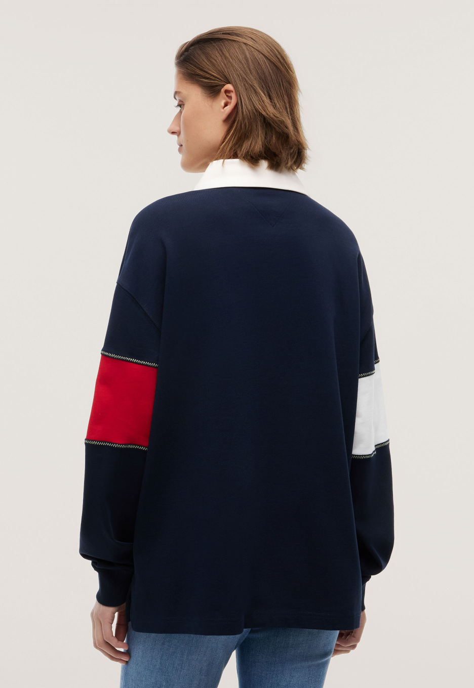 Tommy Jeans Oversized Rugby Sweater