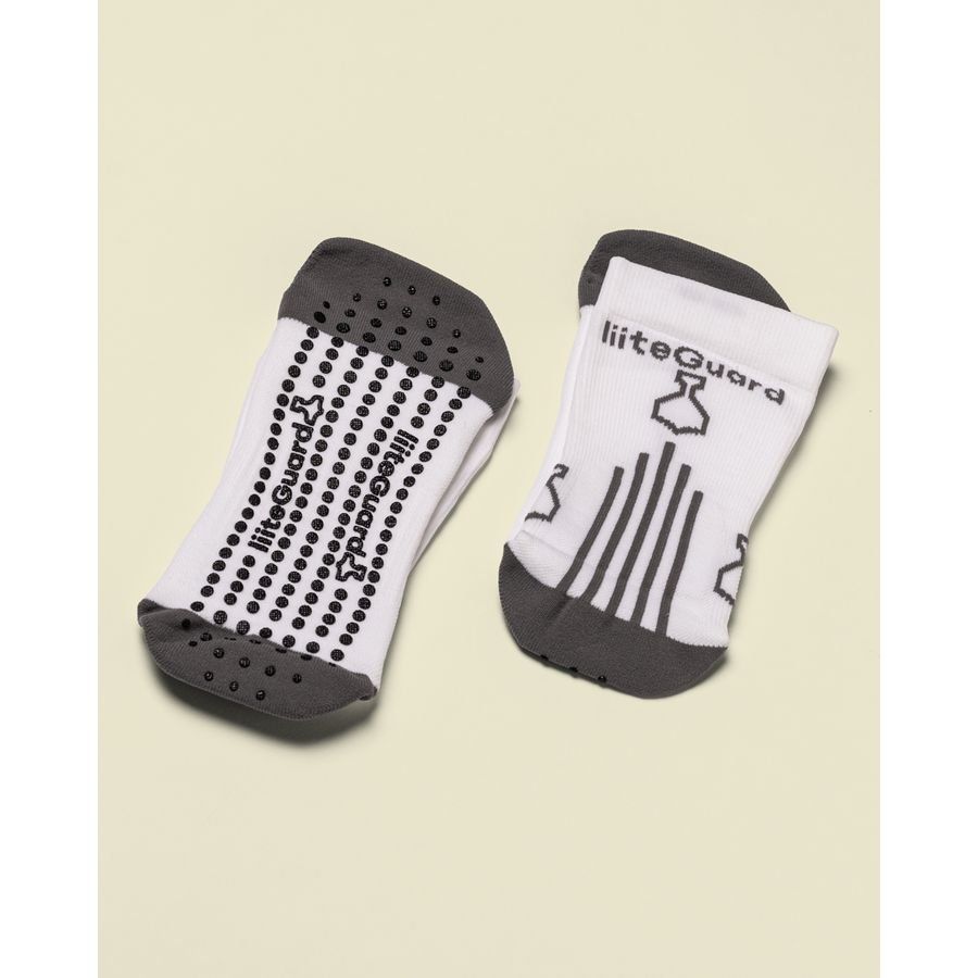 Liiteguard Chaussettes de Football PRO-TECH - Blanc