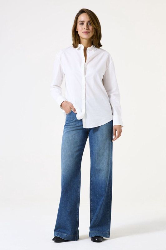 Garcia - Celia - Jeans - Blauw - Katoen