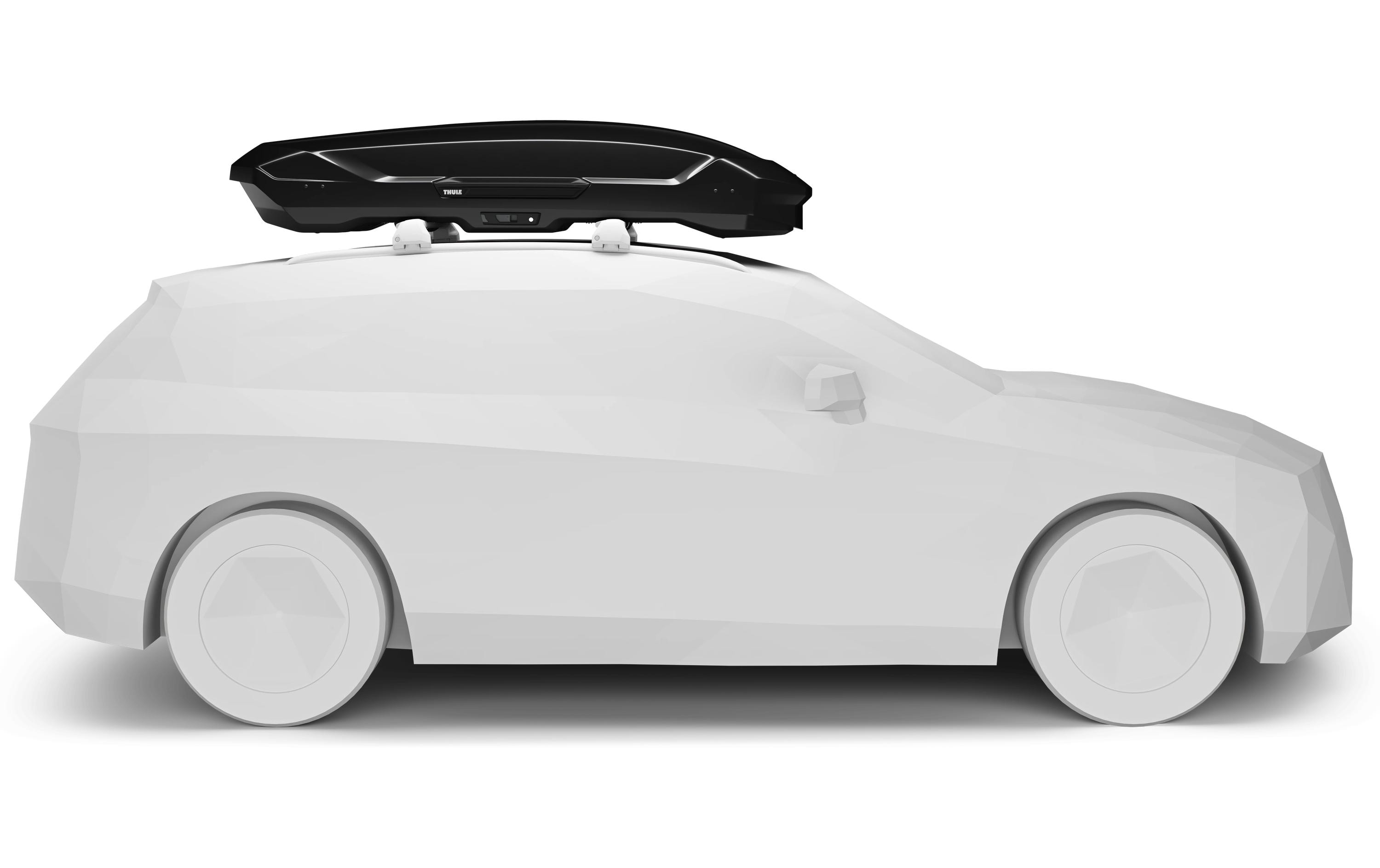 Dachbox Motion 3 XL Schwarz glanz<br>Gepäckbox