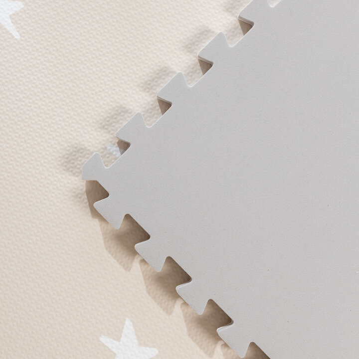 Foam puzzelmat - Alfie XL Stars Grijs/Beige
