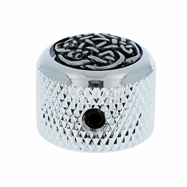 Q-Parts Dome Potiknob Celtic Weave C