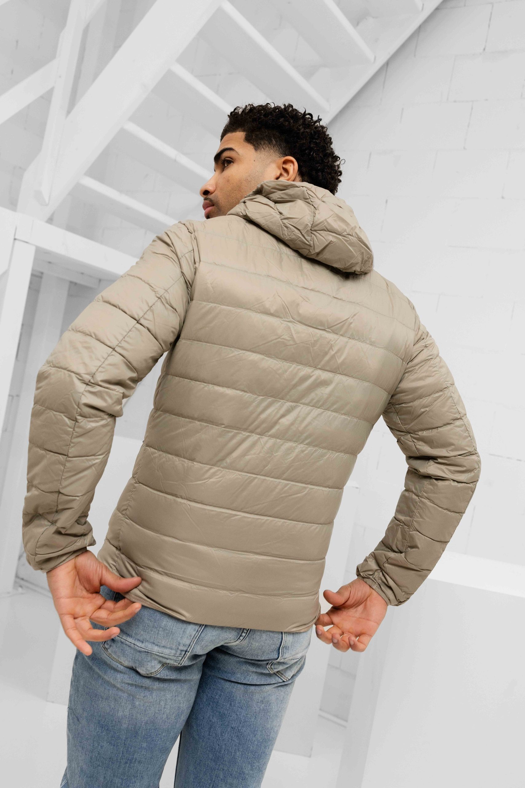 EA7 Emporio Armani 8NPB24 Tussenjas Heren Beige