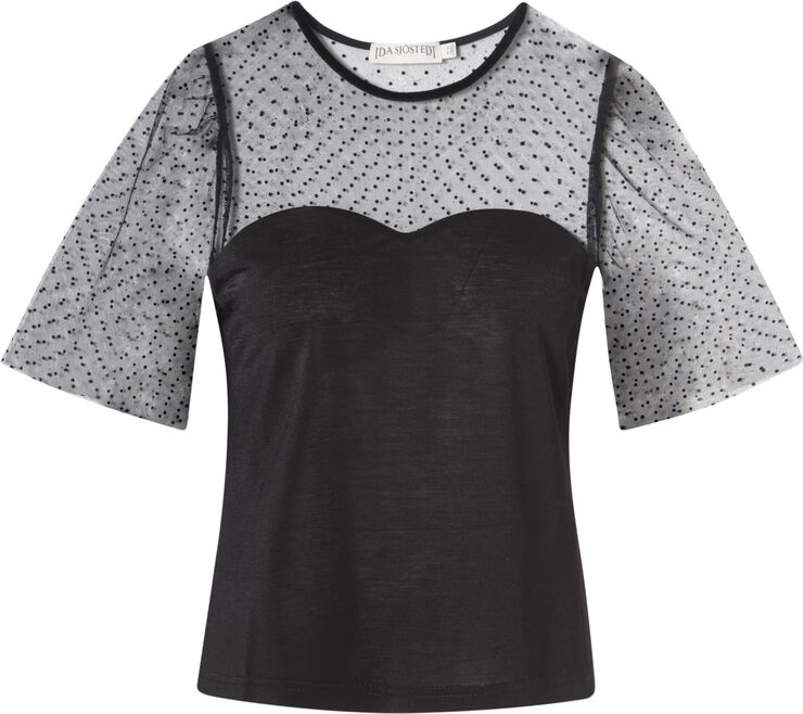 Ida Sjöstedt DEVI TOP Black