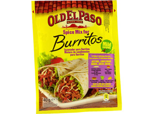 CONDIMENTO OLD EL PASO PARA BURRITOS 45G