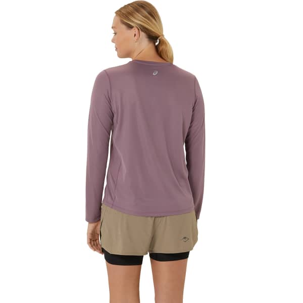 T-shirt trail ASICS FUJITRAIL LOGO LS TOP W DUSTY MAUVE