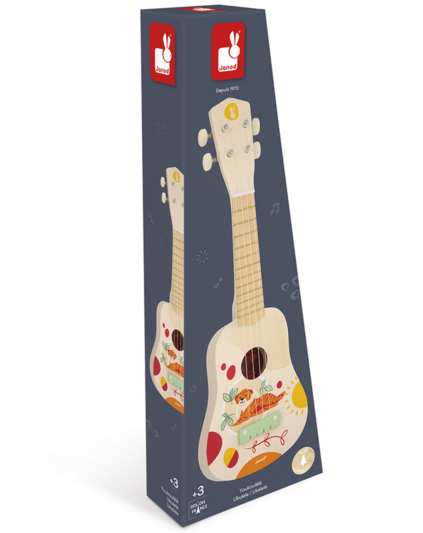 Ukulele SUNSHINE in bunt