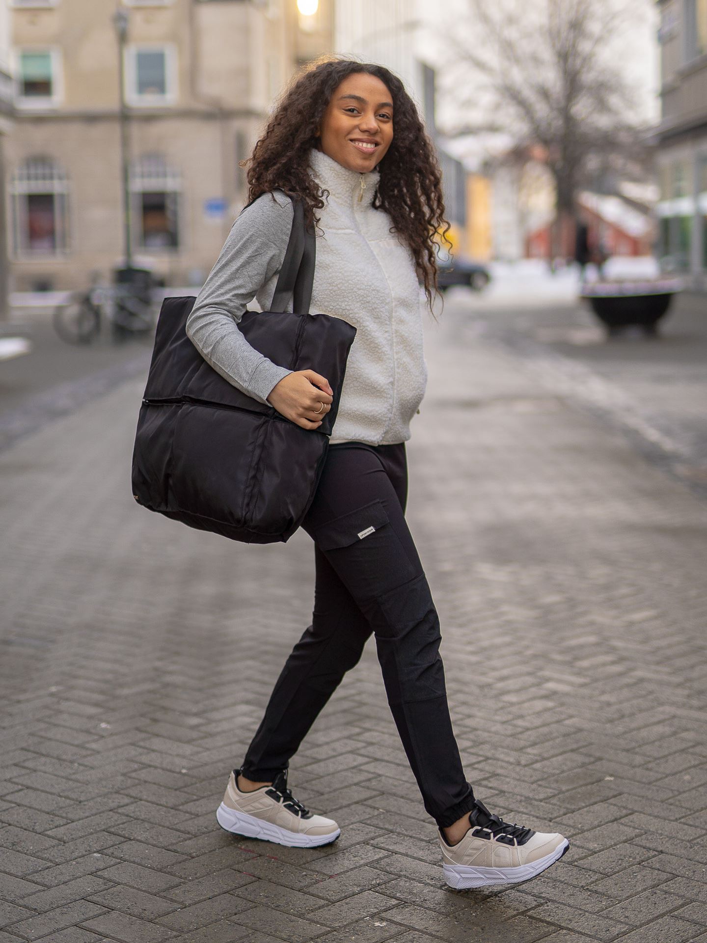 Square Puffy Tote