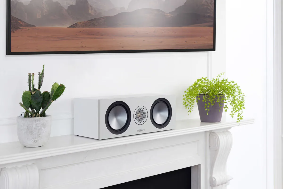 Monitor Audio Bronze 200 HCM 5.0 Blanc Packs enceintes grand spectacle