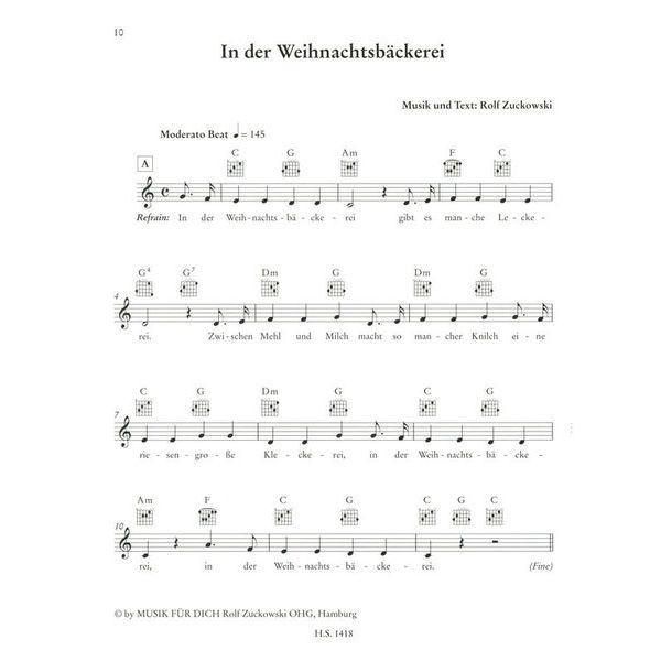 Sikorski Musikverlage Rolfs Top 100