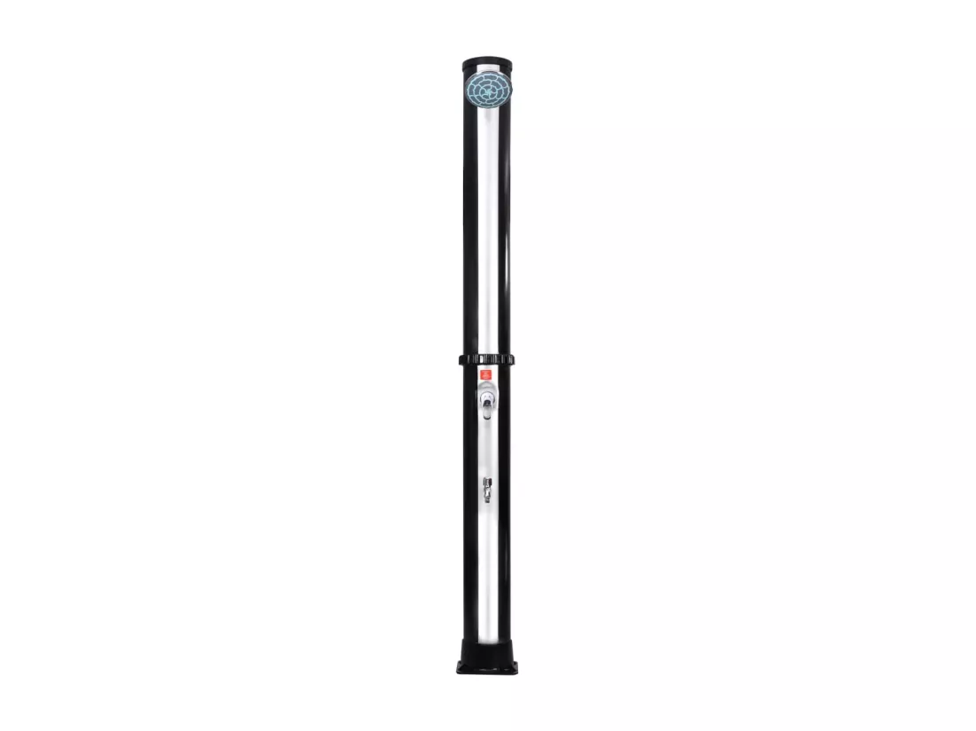 Prolenta Premium - Douche solaire d'extérieur avec pomme de douche et robinet 40 L