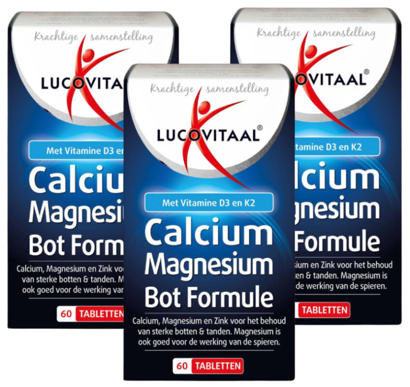 Lucovitaal Calcium Magnesium Bot Formule 180 Tabletten
