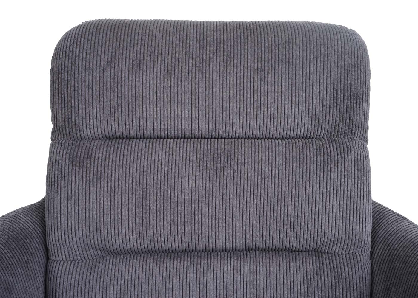 6er-Set Esszimmerstuhl MCW-K32, Küchenstuhl Lehnstuhl Stuhl, drehbar Auto-Position, Stoff/Textil MVG ~ Cord grau