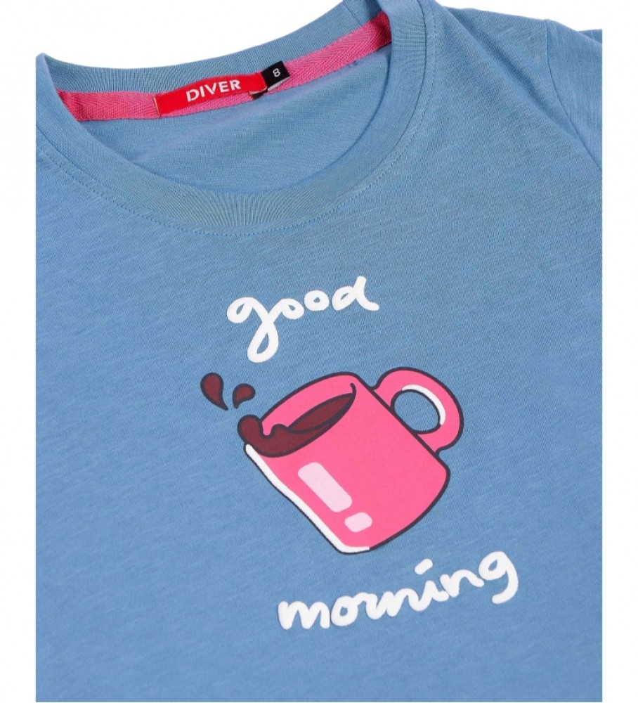 Pijama azul matinal de Admas
