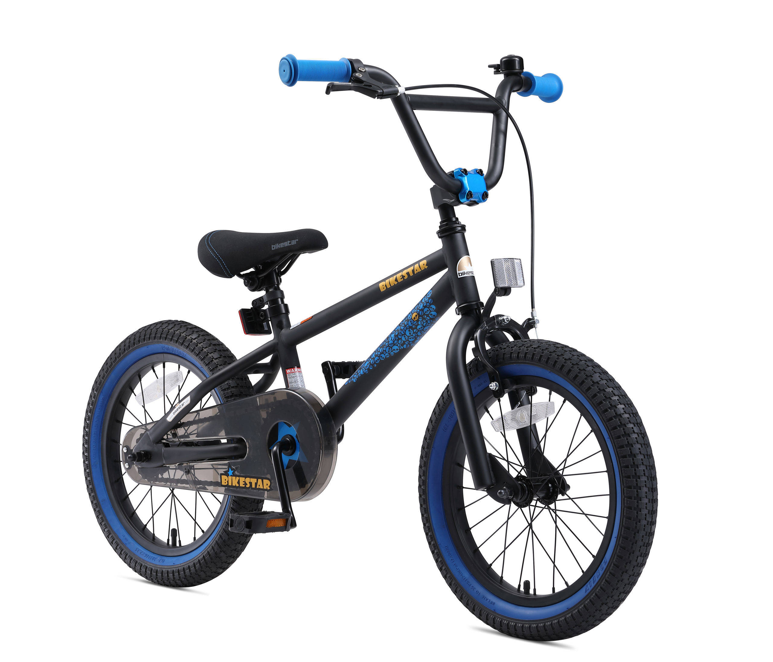 BikeStar BMX kinderfiets 16 inch zwart