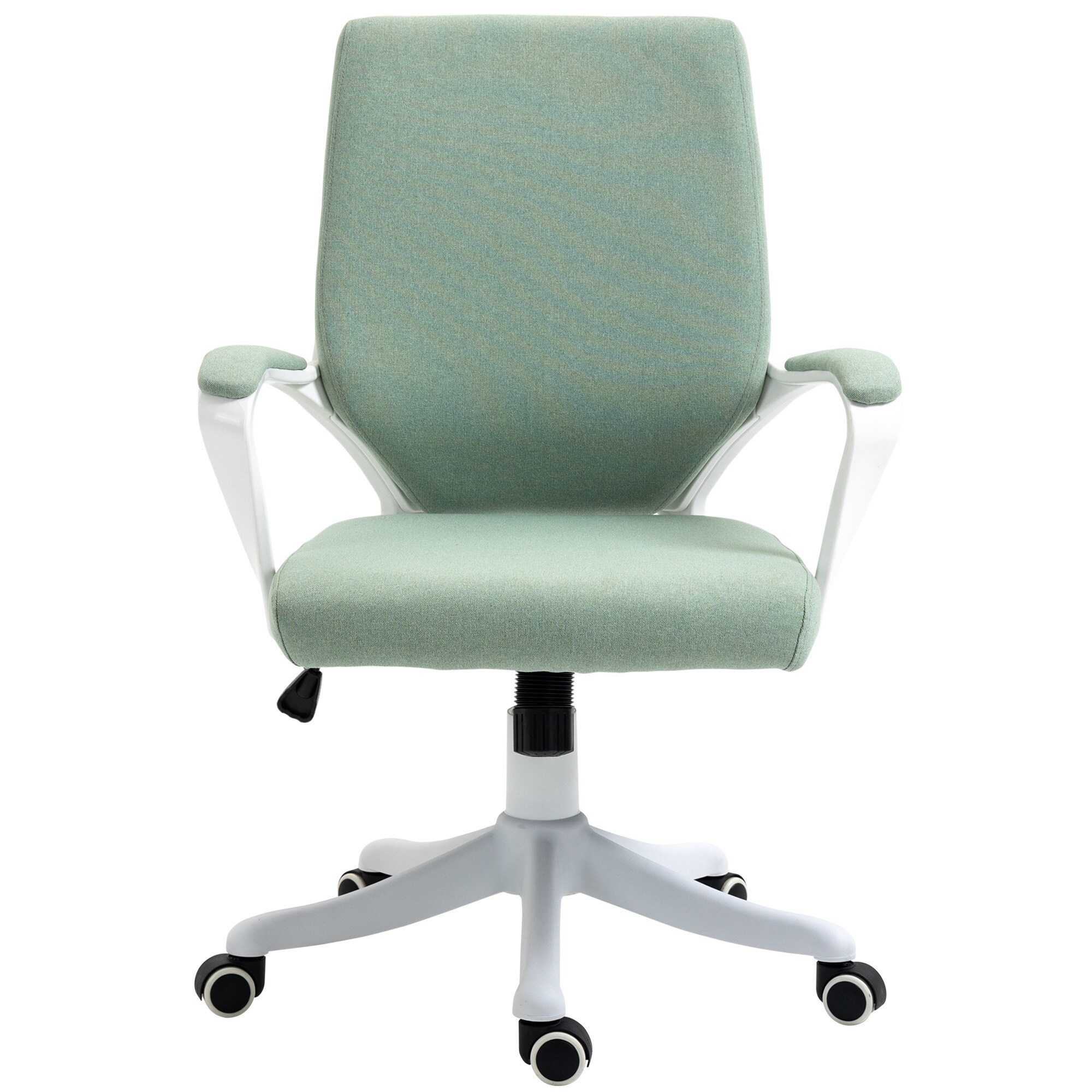 Vinsetto Bürostuhl ergonomisches liniendesign, weiche Polsterung 62 x 69 x 92-102 cm (BxTxH)