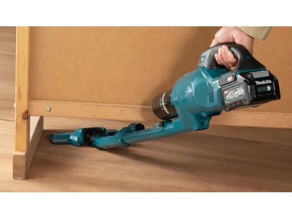 Makita CL003GZ, Stick vakuum, Poseløs, Blå, 0,25 L, 1 m³/min, Rektangulær
