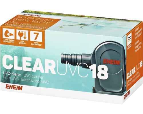 EHEIM CLEARUVC18 UVC vijverreiniger, zwart, 18 W