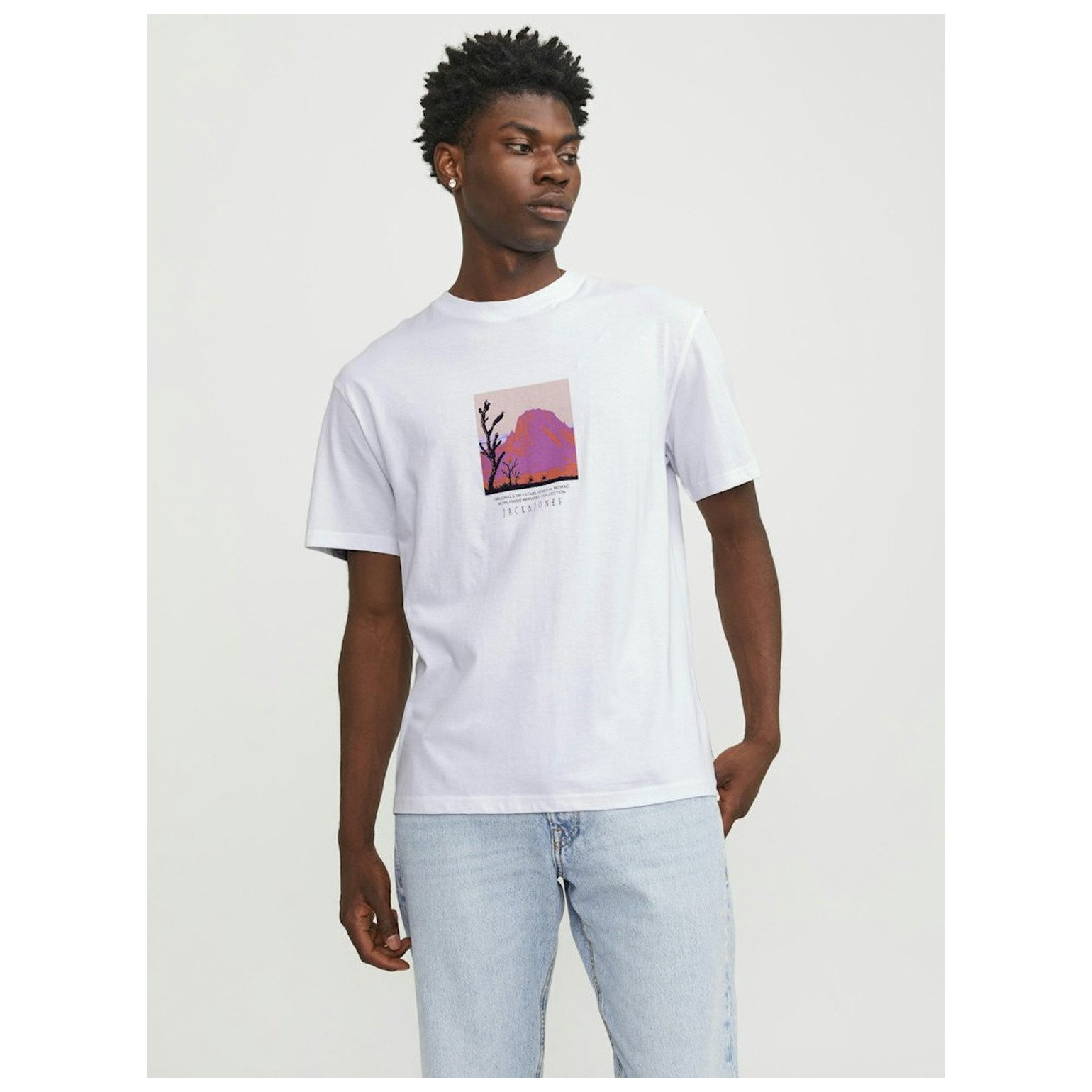 Jack & Jones JORLUCCA GRAPHIC TEE SS CREW N