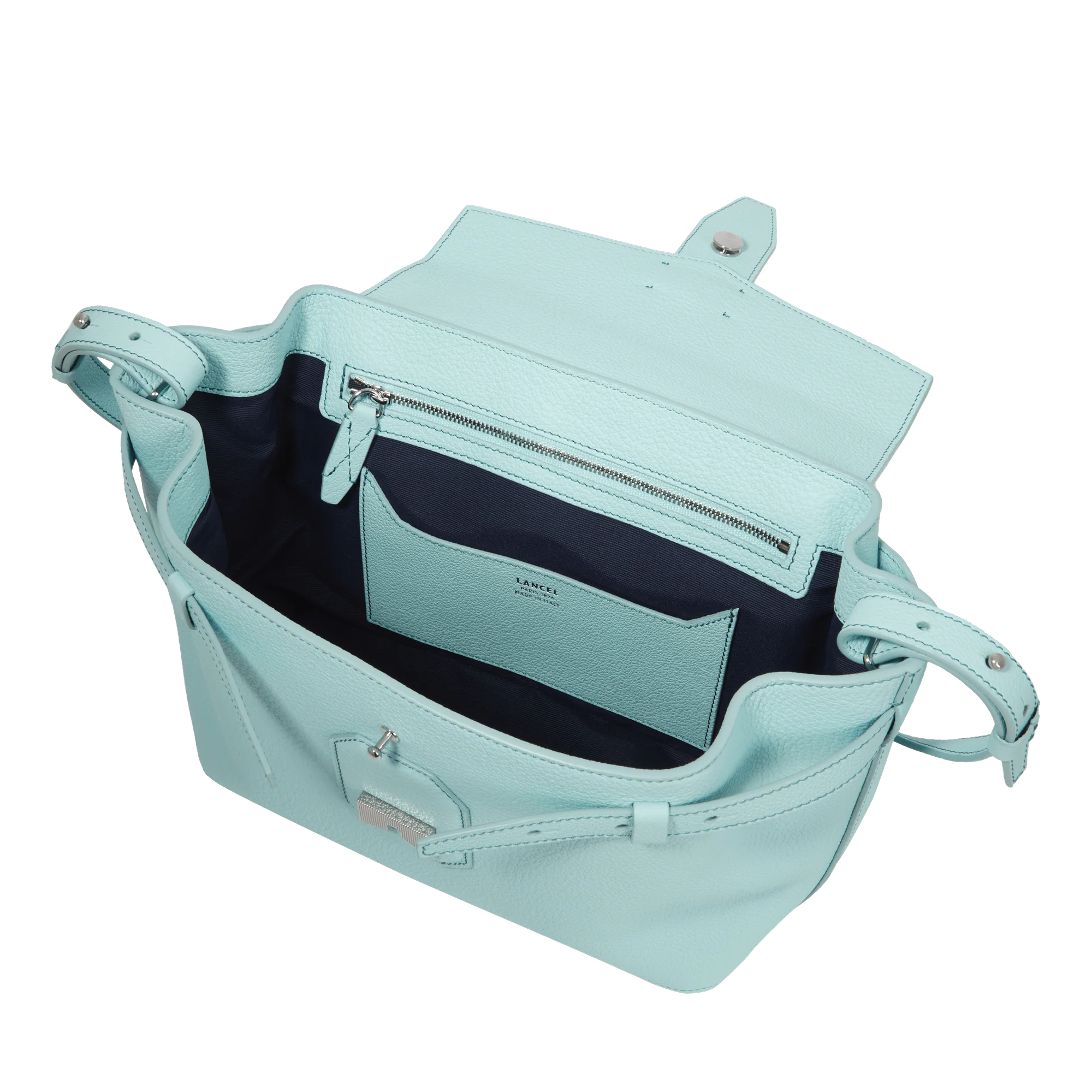 Sac porté main S Charlie de Lancel-Menthe