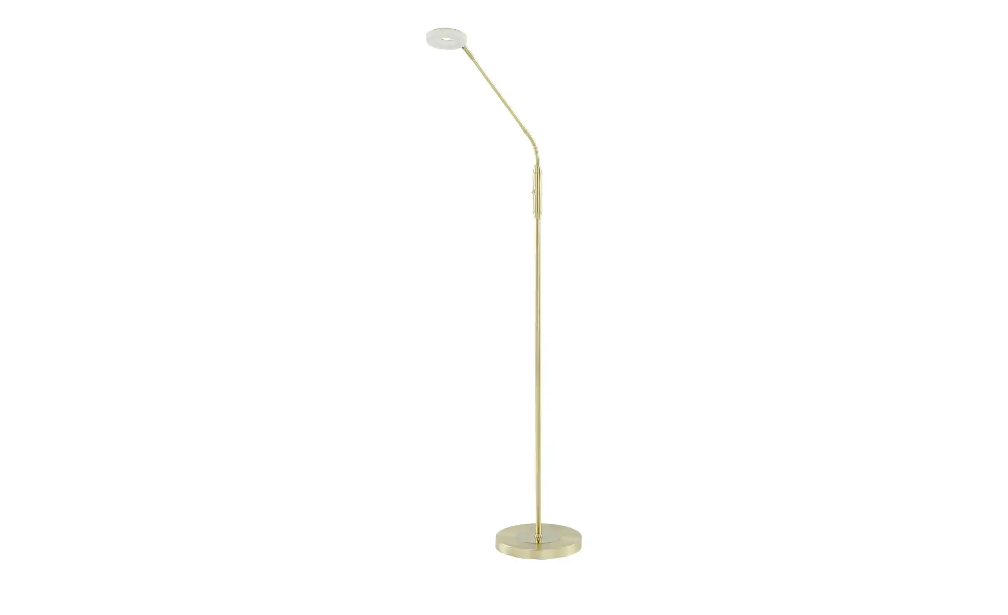 Fischer-Honsel LED-Leseleuchte, Messing-matt mit Dimmer