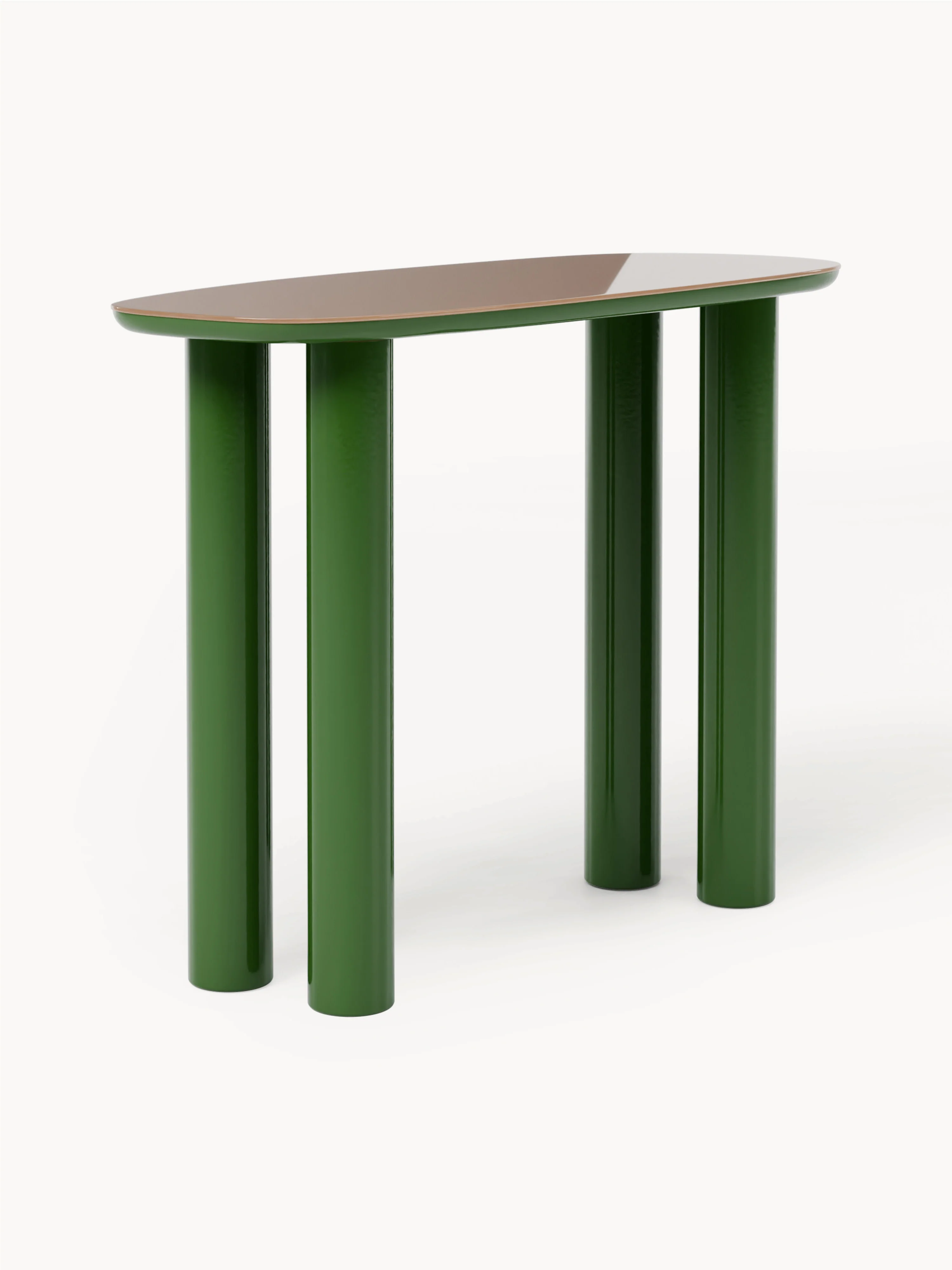 Wandtafel Beni met glazen tafelblad 3