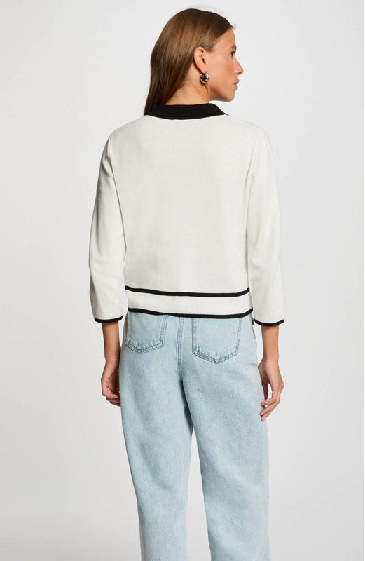 Morgan - Cardigan - Wit