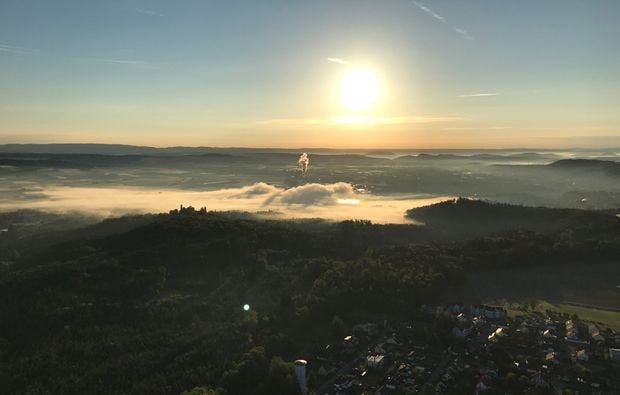 Ballonfahrt über Saarbrücken als Geschenk
