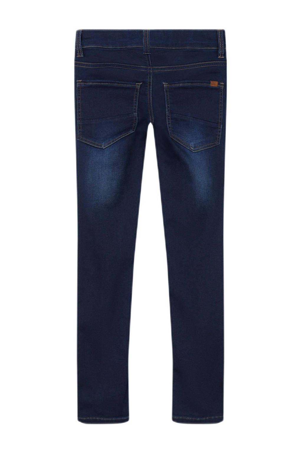 NAME IT slim fit jeans NKMTHEO dark blue denim